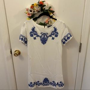 Midsommar Costume May Queen Dress & Flower Crown